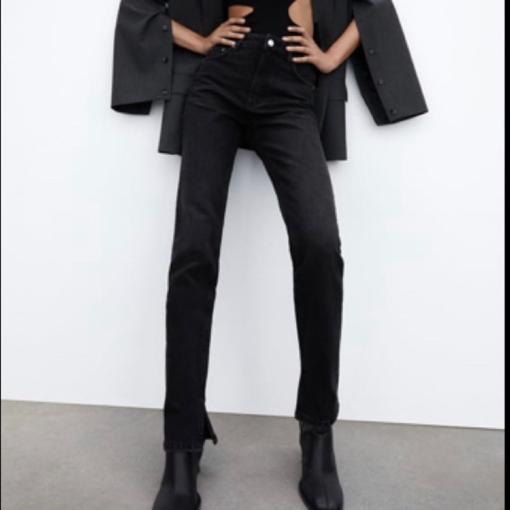 Zara Split Jeans